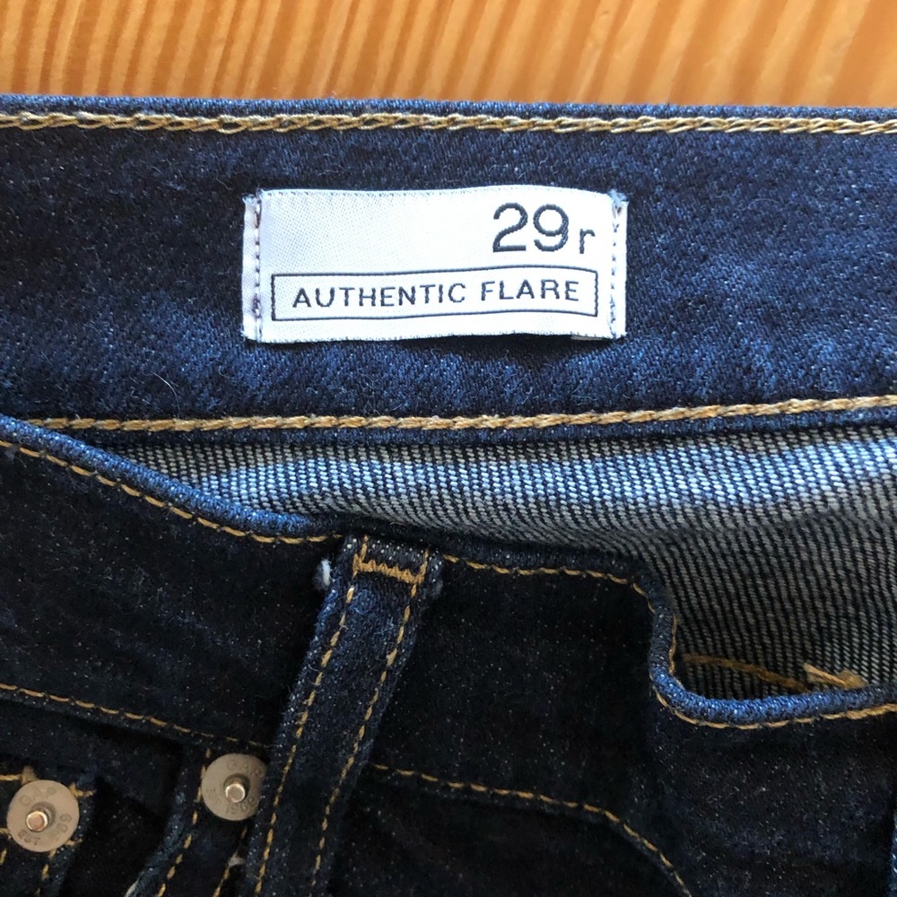 Gap 1969 Authentic Flare - 29 Regular - image 4